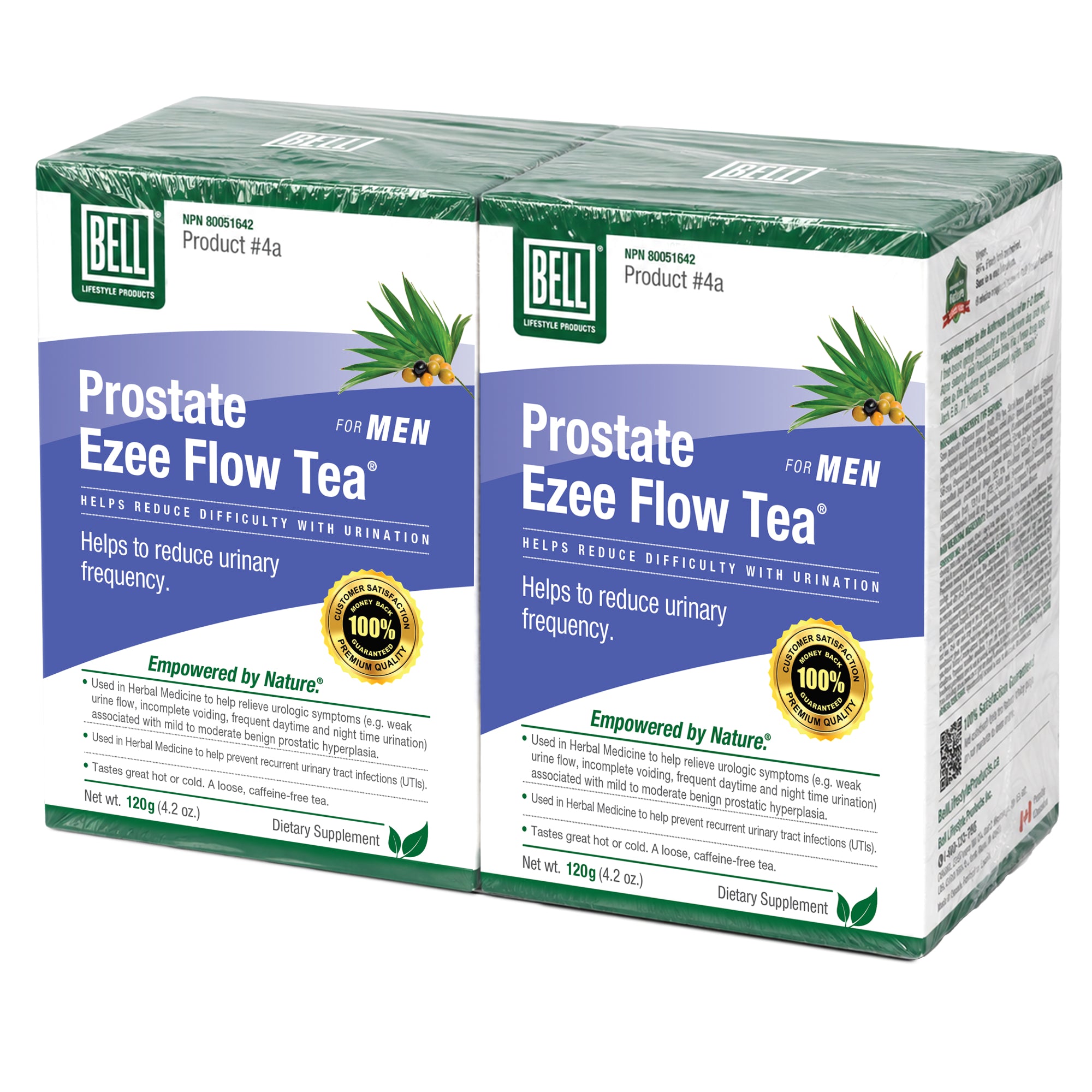 #4a Prostate Ezee Flow Tea® - Fewer Trips. Better Sleep. Natural Prostate Support.