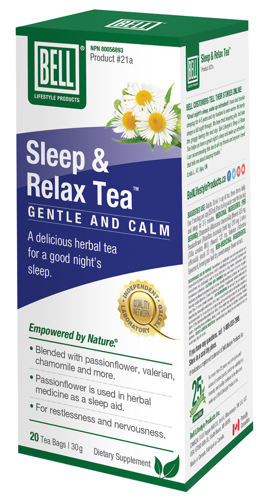 Sleep - 100% Organic Herbal Tea Blend for Better Sleep and Anti