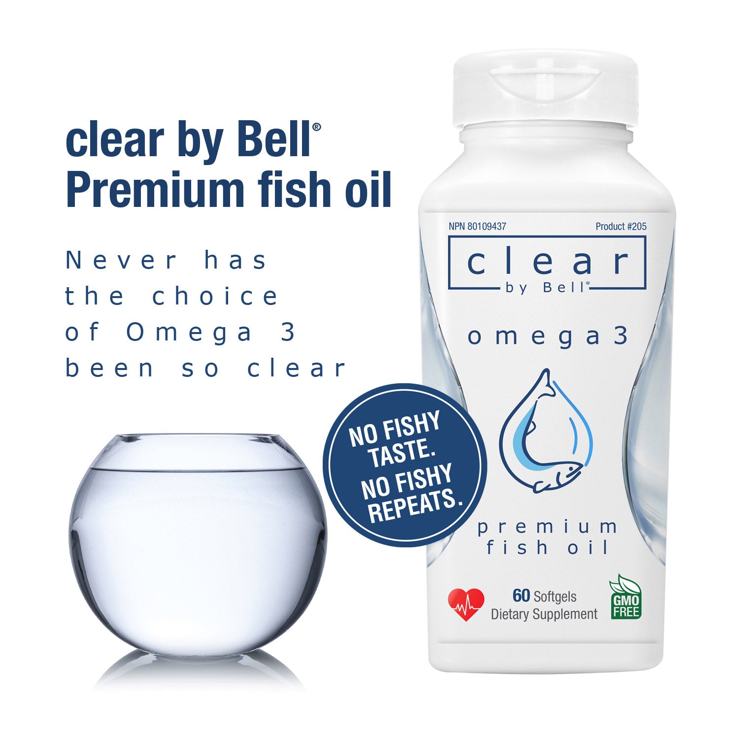 #205 clear by Bell® Omega 3