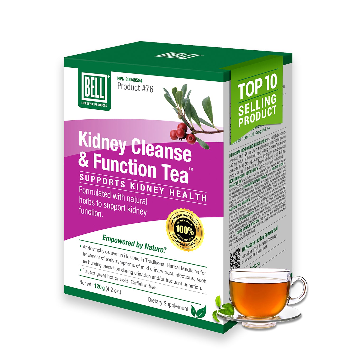 Bell Kidney Cleanse & Function Tea