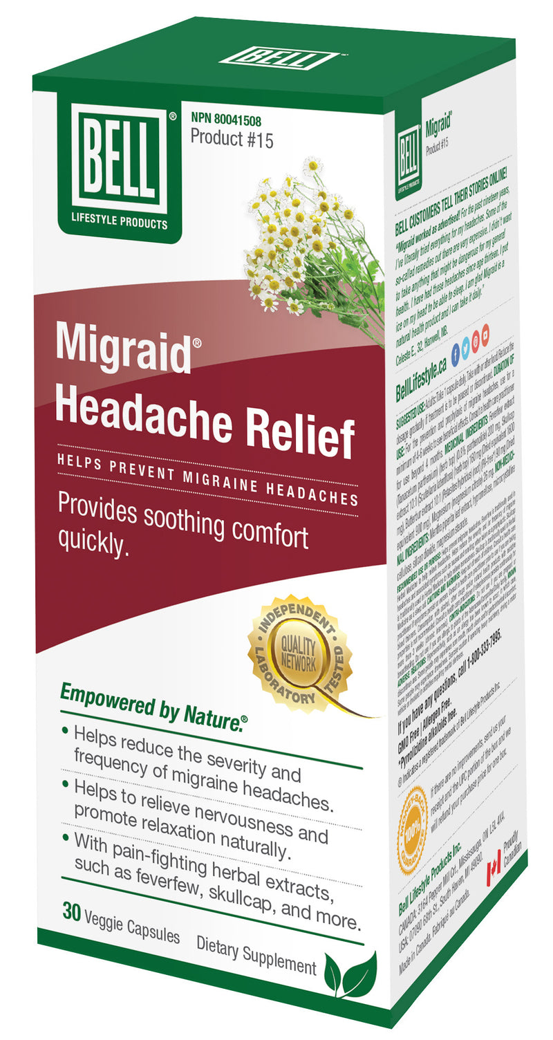 Herbal medicine for migraines