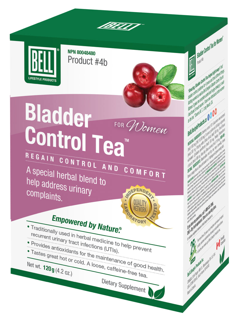 4b Bladder Control Tea for Women  Bell Lifestyle Products – Bell Lifestyle  Products CANADA